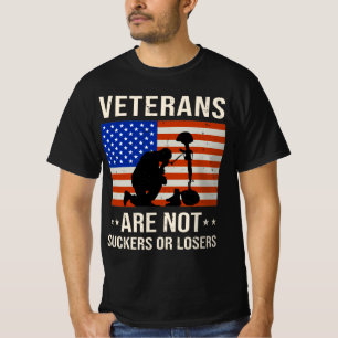Veteranen sind keine Nachfolger oder Verlierer T-Shirt