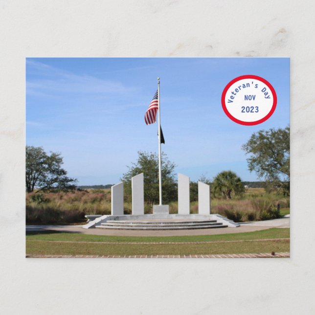 Veteranen-Tag-Postkarte Postkarte (Vorderseite)