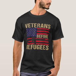 Veteranen vor den Flüchtlingen T-Shirt