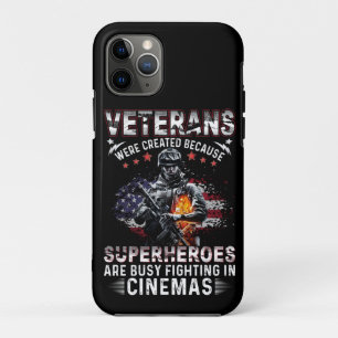 Veteranen, weil Superhelden in Cinemas beschäftigt Case-Mate iPhone Hülle