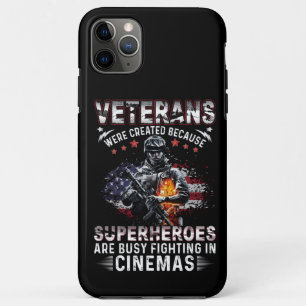 Veteranen, weil Superhelden in Cinemas beschäftigt Case-Mate iPhone Hülle