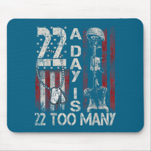 Veteranenleben Selbstmordbewusstsein Ptsd Veteran Mousepad
