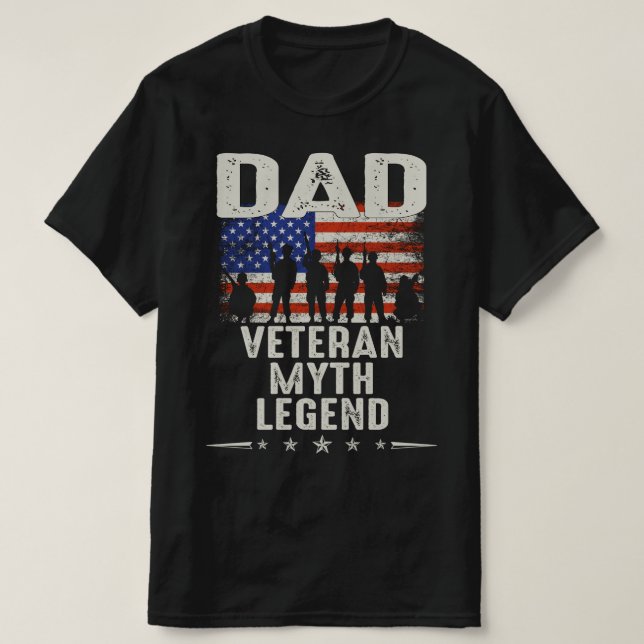 Veteranenmythos T-Shirt (Design vorne)