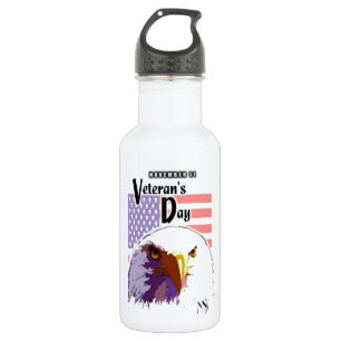 Veteranentag Edelstahlflasche