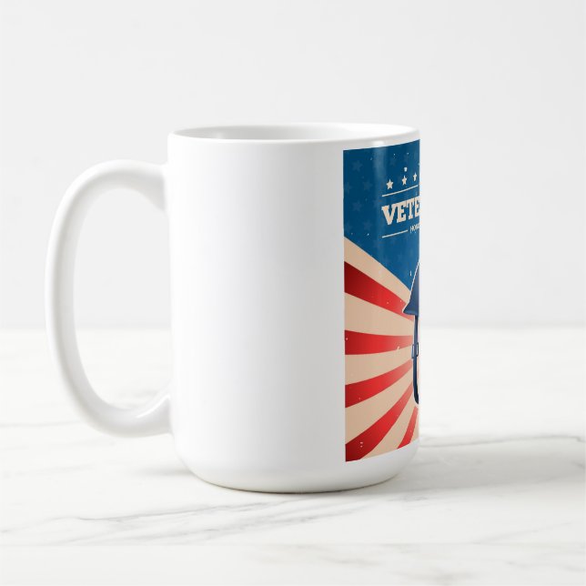 Veteranentag Kaffeetasse (Links)