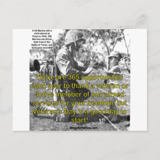 Veteranentag Postkarte