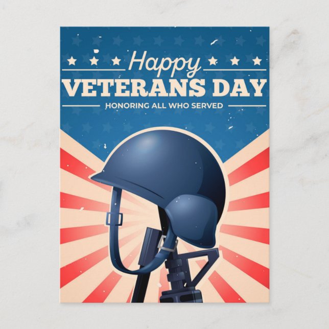 Veteranentag Postkarte (Vorderseite)