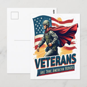Veteranentag, Veteranentag 2025, Veteranentag 2026 Postkarte