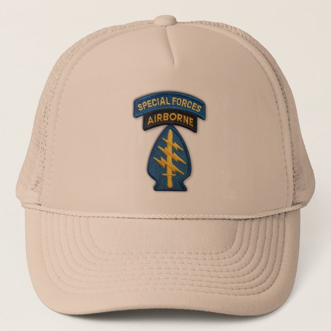 Veteranentierärzte der grünen Barette SFG der Truckerkappe (Vorderseite)