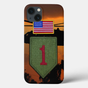 Veteranentierärzte des Rotes 1 der 1. Infanterie Case-Mate iPhone Hülle