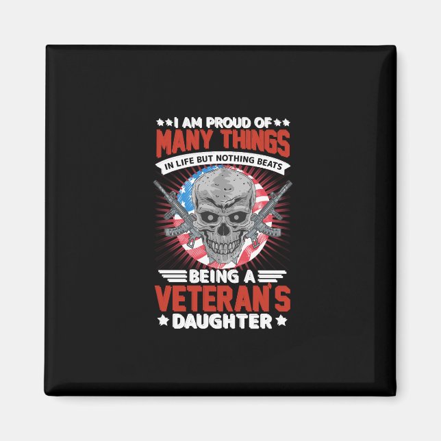 Veteranentochter Magnet (Vorne)