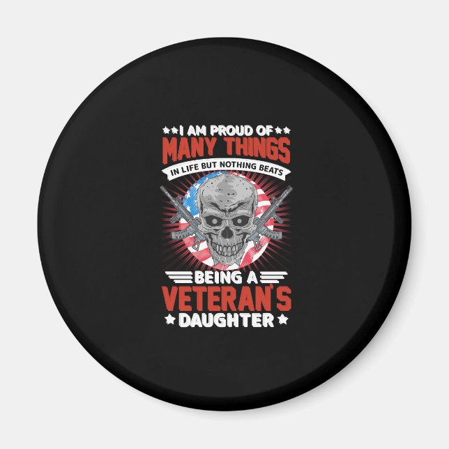 Veteranentochter Magnet (Vorne)