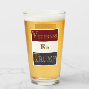 VETERANER FÜR TRUMP GLAS