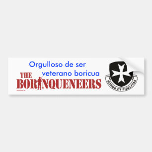 Veterano Boricua 2 - Autoaufkleber