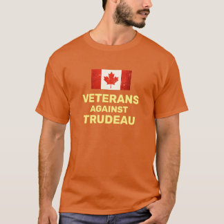 VÉTÉRANS CONTRE TRUDEAU T-SHIRT
