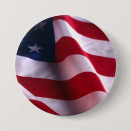 Veteran's Day Danke, Patriotic American Flag Button
