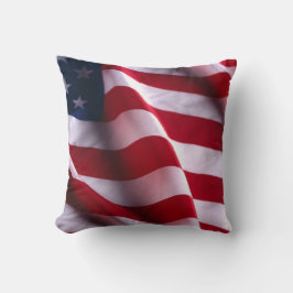 Veteran's Day Danke, Patriotic American Flag Kissen