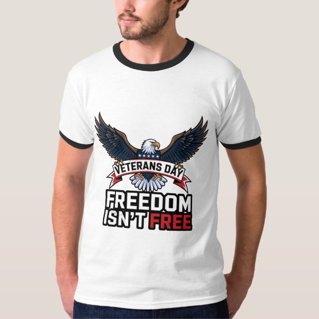 Veterans Day Eagle T-Shirt (Vorderseite)
