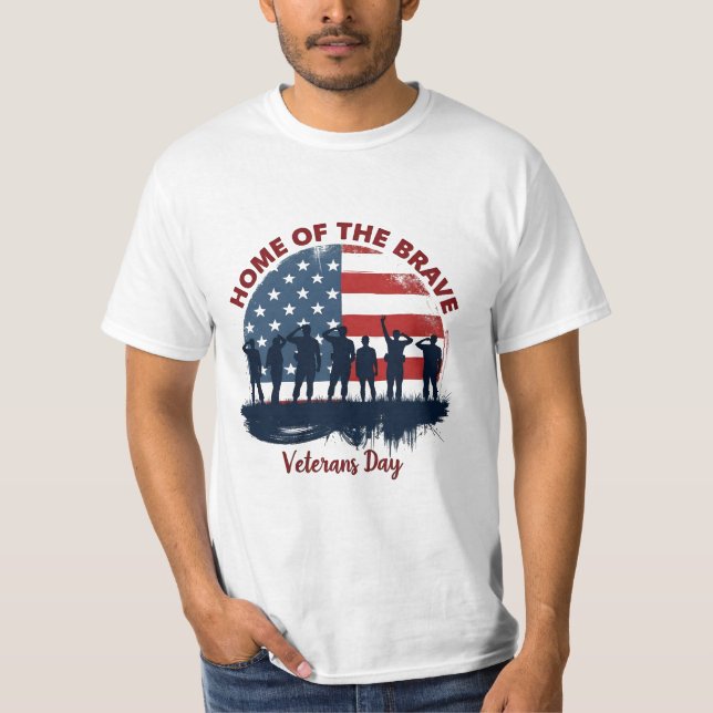 Veterans Day Patriotic Tee (Vorderseite)