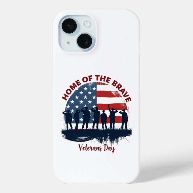 Veterans Day Patriotic Tee Case-Mate iPhone Hülle (Rückseite)