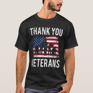 Veterans Day Shirt Vielen Dank Veterans stolz T-Sh