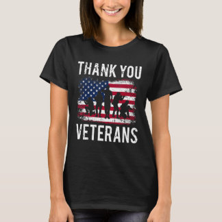 Veterans Day Shirt Vielen Dank Veterans stolz T-Sh