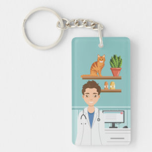Vétérinaire Docteur Clinique Vétérinaire Homme Ave