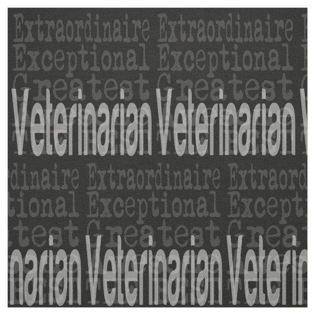 Veterinär-Sonderbeauftragter Stoff (Muster)