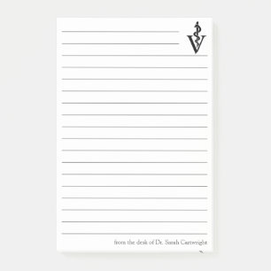 Veterinäramt Caduceus Post-it Klebezettel