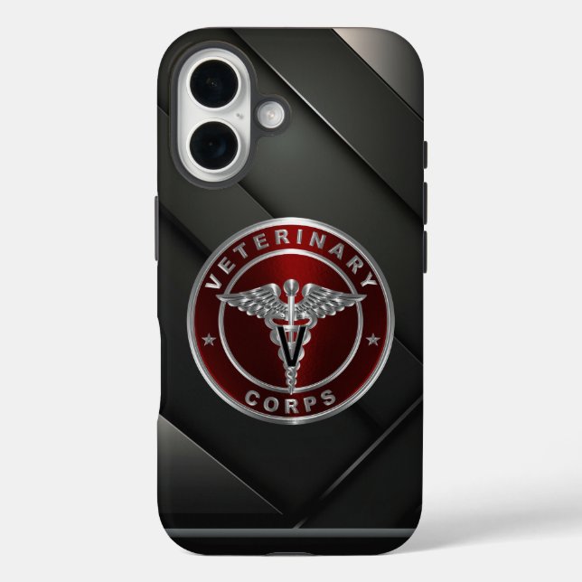 Veterinäramt iPhone 16 Hülle (Rückseite)