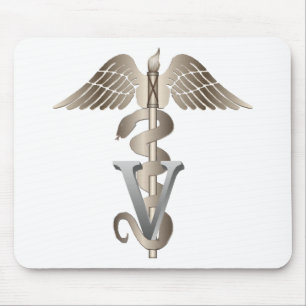VeterinärCaduceus Mousepad
