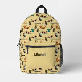 Veterinarian  bedruckter rucksack