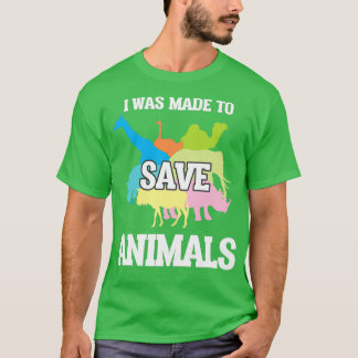 Veterinarian Doctor Save Animal Rescuer Vet Tech T-Shirt