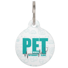 Veterinärklinik Modernes Geschäft Haustiermarke