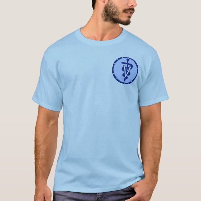 Veterinärlogo 2 T-Shirt (Vorderseite)