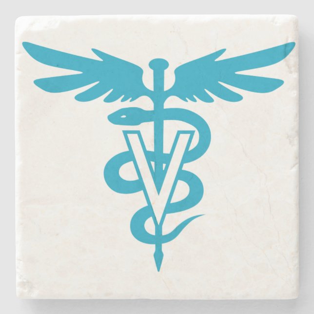 Veterinärmedizin Steinuntersetzer (Vorderseite)