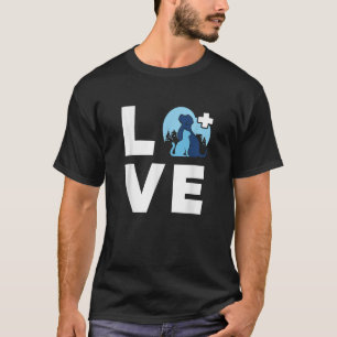 Veterinärmedizinische Liebe Veterinärwesen T-Shirt