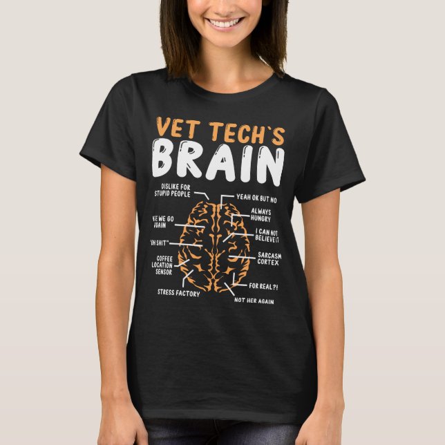 Veterinärmedizinische technische Accessoires für d T-Shirt (Vorderseite)