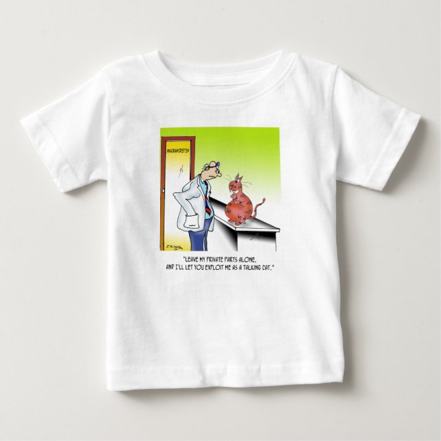 Veterinärmedizinischer Cartoon 9480 Baby T-shirt (Vorderseite)