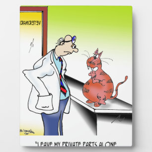 Veterinärmedizinischer Cartoon 9480 Fotoplatte