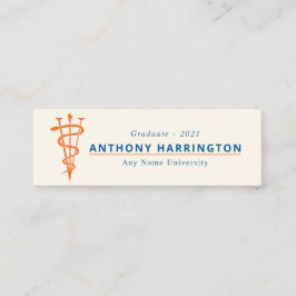 Veterinärsymbolabteilung Mini Visitenkarte