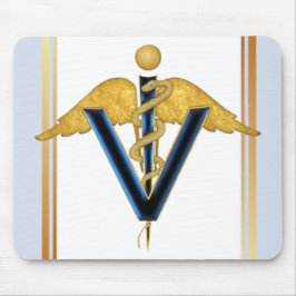 Veterinary Caduceus Mousepad