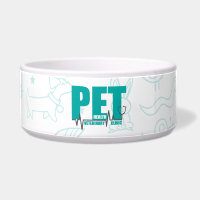 Veterinary Clinic Modern Blue Logo