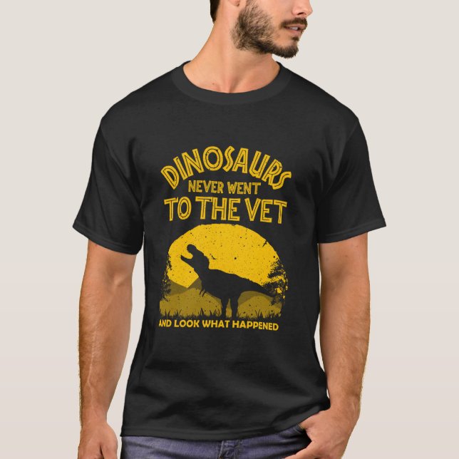 Veterinary For Zoo Technician Vet Assistant T-Shirt (Vorderseite)