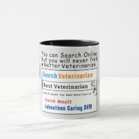 Veterinary Funny Best Search Tasse
