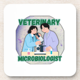 Veterinary Microbiologist – Lab Science Design Getränkeuntersetzer