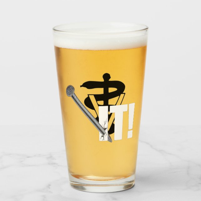 Veterinary Nagel! Glas (Vorne (Gefüllt))