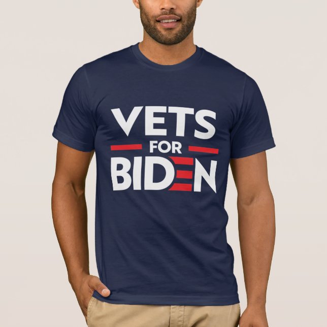 VETS FÜR JOBIDEN T-Shirt (Vorderseite)