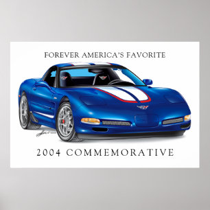 Vette Illustration Poster