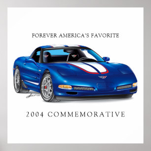 Vette Illustration Poster